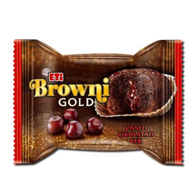 Eti Browni Gold Vişneli Çikolatalı Kek 45 G - 1