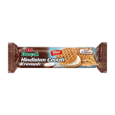 Eti Burçak Hindistan Cevizli Kremalı Yulaflı Bisküvi 100 G - 1