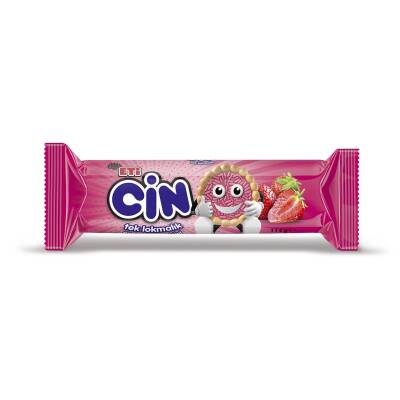 Eti Cin Lokmalık Çilekli Bisküvi 114 G - 1