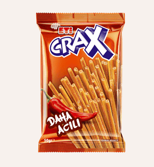 Eti Crax Acılı Çubuk Kraker 50 G - 1