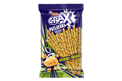 Eti Crax Patlayan Lezzet Peynirli Soğanlı Çubuk Kraker 50 G - 1