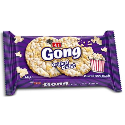 Eti Gong Mısır ve Pirinç Patlağı 64 G - 1