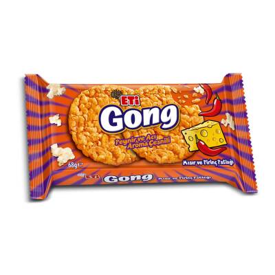 Eti Gong Peynirli Acılı Mısır ve Pirinç Patlağı 68 G - 1