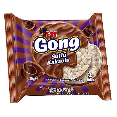 Eti Gong Sütlü Kakao Kaplamalı 30 G - 1