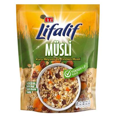 Eti Lifalif Kuru Meyveli ve Fındıklı Müsli 350 g - 1