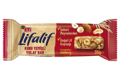 Eti Lifalif Kuru Yemişli Yulaf Bar 35 g - 1