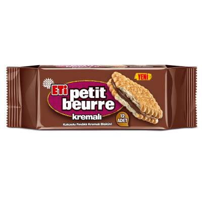 Eti Petit Beurre Kakao Kremalı Bisküvi 270g - 1