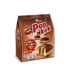 Eti Popkek Mini Çikolata Soslu Kakao Kaplamalı Kek 180 G - Eti