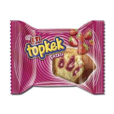 Eti Topkek Çilekli Kek 40 G - 1