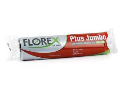 Florex Plus Jumbo Çöp Poşeti (80x110cm) 10 Rulo 800 G - 1