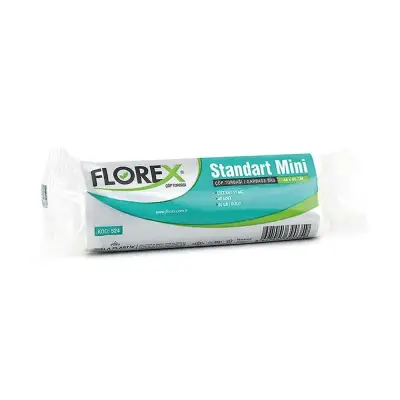 Florex Standart Mini Çöp Poşeti (44x45cm) 1 Rulo 40 Adet - 1