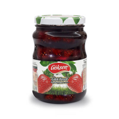 Göksen Çilek Reçeli 1500 gr - 1