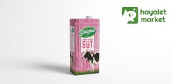 Gülgün Uht Yarım Yağlı Süt 1Lt - gülgün