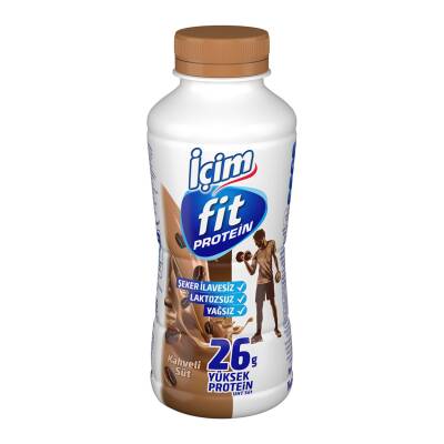 İçim Fit Protein Kahveli Laktozsuz Süt 400 Ml - 1