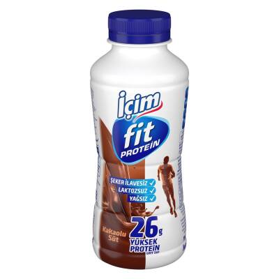 İçim Fit Protein Kakaolu Laktozsuz Süt 400 Ml - 1