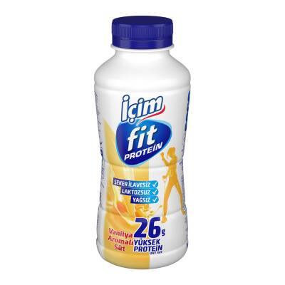 İçim Fit Protein Vanilyalı Laktozsuz Süt 400 Ml - 1