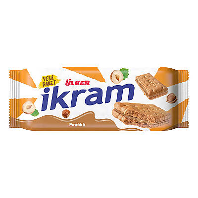 İkram Kremalı Bisküvi Fındıklı 84 G - 1