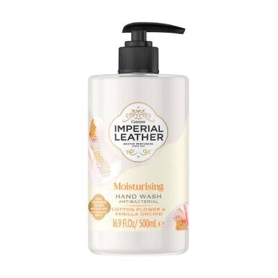Imperial Leather Moisturising Antibacterial Hand Wash Cotton Flower & Vanilla Orchid 500ml - 1