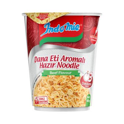 Indomie Dana Eti Çeşnili Noodle (Bardak) 60 G - 1