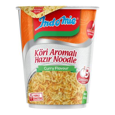 Indomie Köri Çeşnili Noodle (Bardak) 60 G - 1