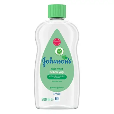 Johnsons Baby Aloe Vera yağ 300 ml - 1