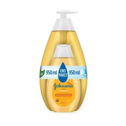 Johnsons Baby Eko 2 li Paket Bebek Şampuanı 950 ml - Johnson's Baby 