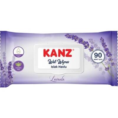 Kanz Islak Havlu Lavanta 90'lı - 1