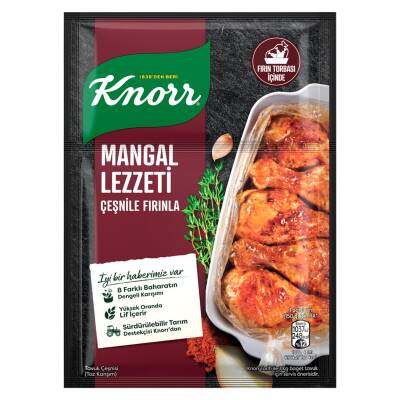 Knorr Fırında Tavuk Çeşnisi Mangal Lezzeti 29 gr - 1