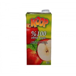 Koop %100 Elma Meyve Suyu 1 Litre - Koop