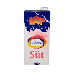 Koop Laktozsuz Süt 1 LT - Koop
