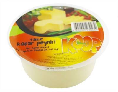 Koop Taze Kaşar Peyniri 400 GR - 1