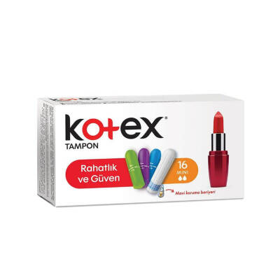 Kotex Tampon Mini 16lı - 1