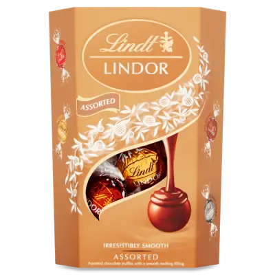 Lindt Lindor Milk Trio Flowpack 37 gr - 1