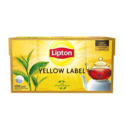 Lipton Demlik Poşet Çay Yellow Label 100'lü - Lipton
