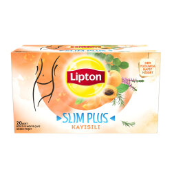 Lipton Slim Plus Kayısılı 20'li 36 G - Lipton