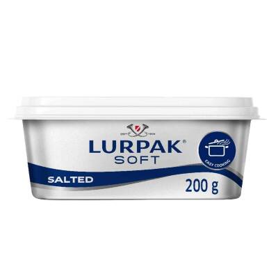 Lurpak Tuzlu Yumuşak Tereyağı 200 G - 1