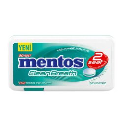 Mentos 2 Saat Clean Breath Yoğun Nane Ferahlığı 21 G - Mentos