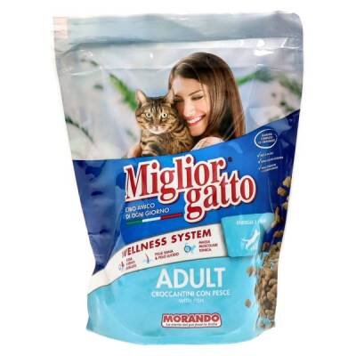 Miglior Gatto Klasik Çıtır Balıklı Kedi Kuru Mama 400 gr PAKET - 1