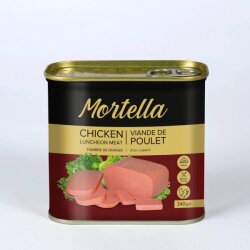 MORTELLA CHICKEN LUNCHEON MEAT 340GR - Mortella