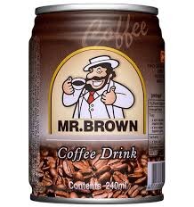 MR BROWN ICED COFFEE 240 ML - Mr. Brown 