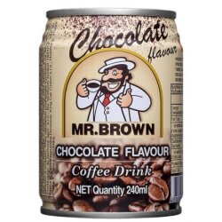 MR.BROWN CHOCOLATE 240ML - Mr. Brown 