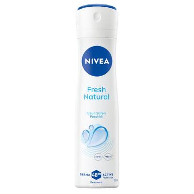 Nivea Kadın Sprey Deodorant Fresh Natural 48 Saat Ter Kokusu Karşıtı 150 ml - 1
