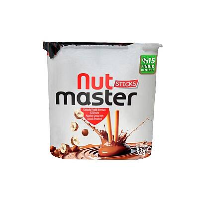 Nut Master Kakaolu Fındık Kreması Grissini 52 Gr - 1