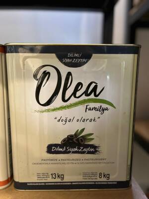 Olea Familya Dilimli Siyah Zeytin 13 kg - 1