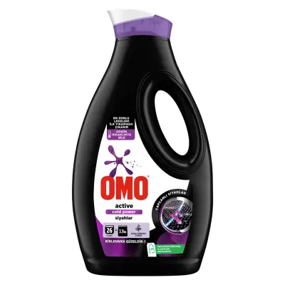 Omo Active Siyahlar için Sıvı Deterjan 26 Yıkama 1.69 L - 1