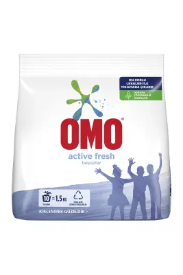 Omo Matik Active Fresh Deterjan 10 Yıkama 1500 gr - 1