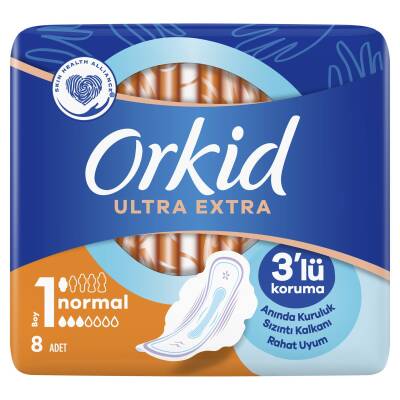 Orkid Ultra Extra Normal Tekli 8'li - 1