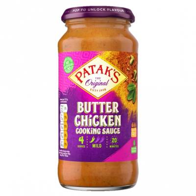 Pataks Butter Chicken Sos 450 gr - 1