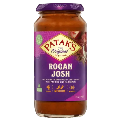 Pataks Rogan Josh Sos 450 gr - 1