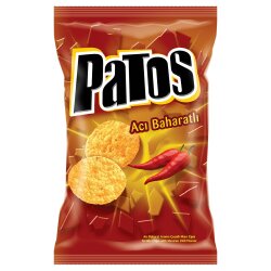 Patos Acı Baharat Aromalı Cips 109 G - Patos